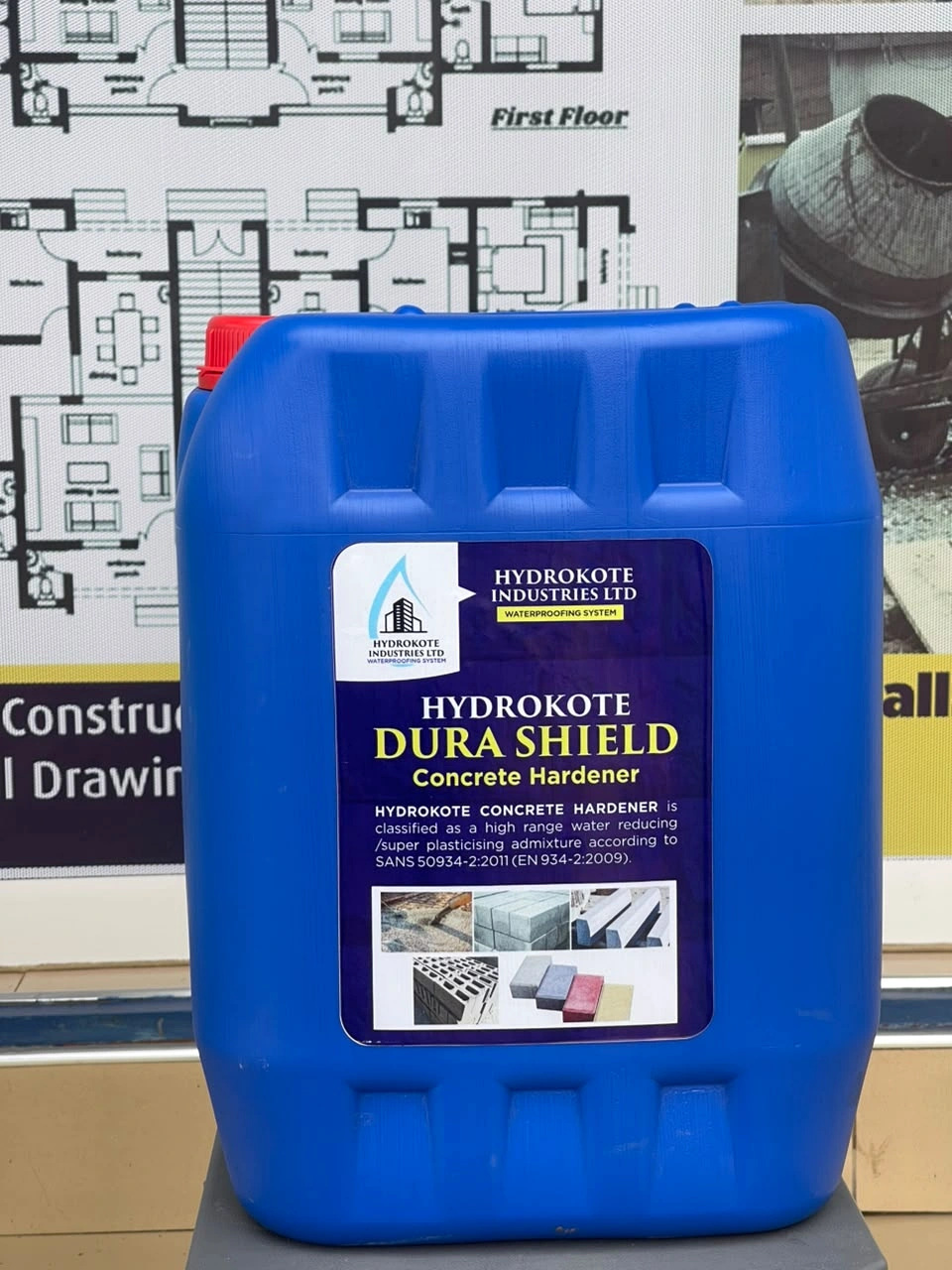 Dura Shield Concrete Hardener — 20 Litres