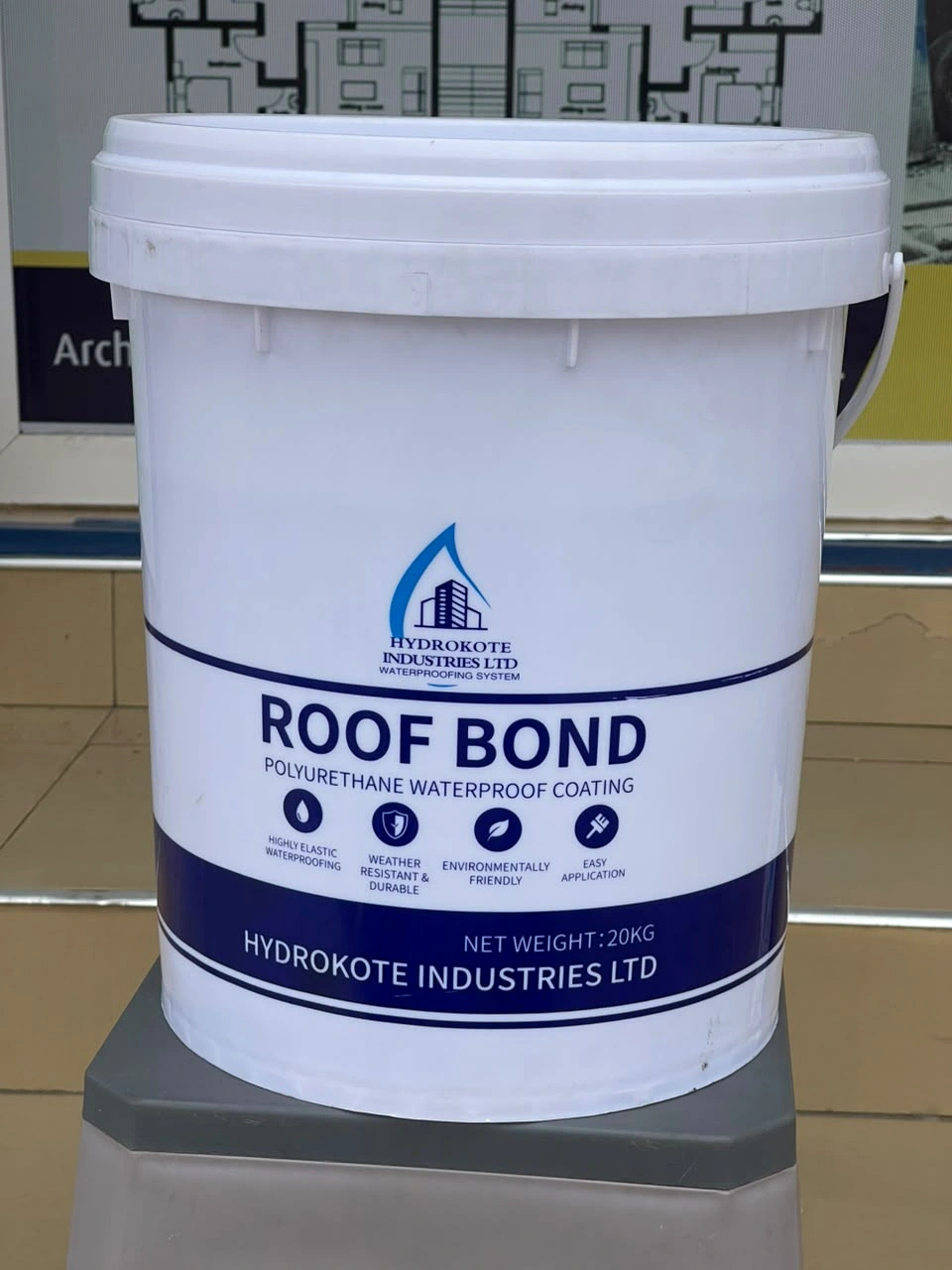 Hydrokote Roof Bond waterproof coating