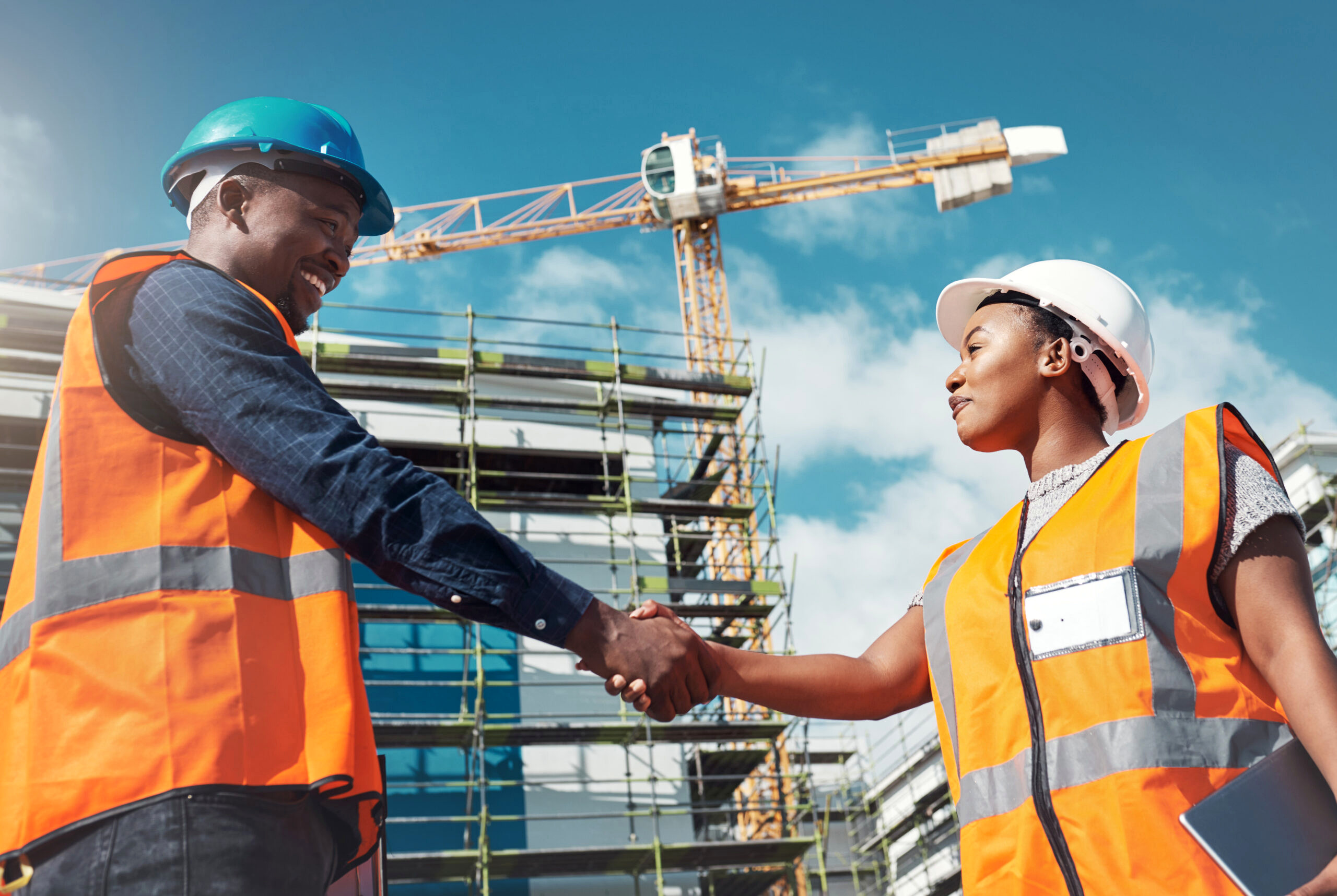 Building construction site