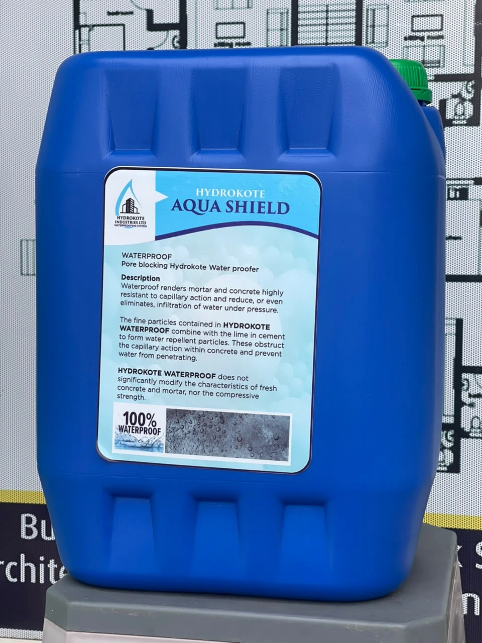 Waterproofing and construction materials